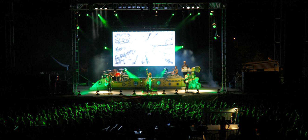 Concert de David Otero - El Pescao (2011) a l'amfiteatre Parc Catalunya. Autor: David B.