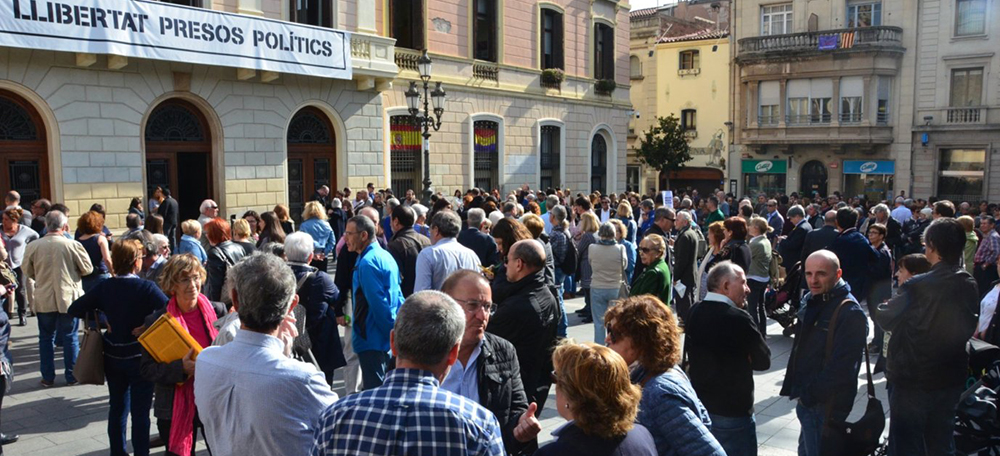 Concentració Plaça Sant Roc. Autor. David B.