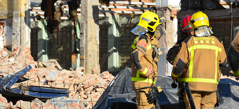 Incendi Francesc Layret. Autor: David B.