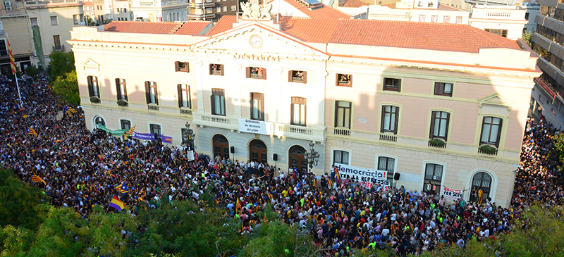 Concentració plaça Sant Roc. Autor: David B.