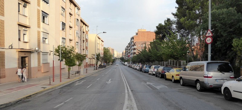 L'avinguda Concòrdia, on es preveu un nou carril bici. Autor: Ajuntament / cedida.
