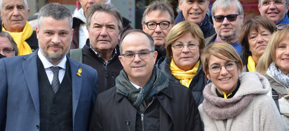 Alex Fenoll, Jordi Turull i Lourdes Ciuró. Autor: David B.