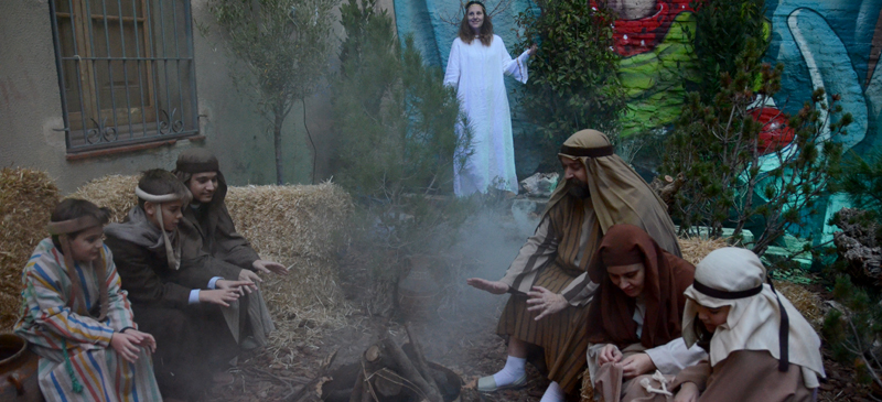 Pessebre vivent - Joventut de la Faràndula. Autor: David B.