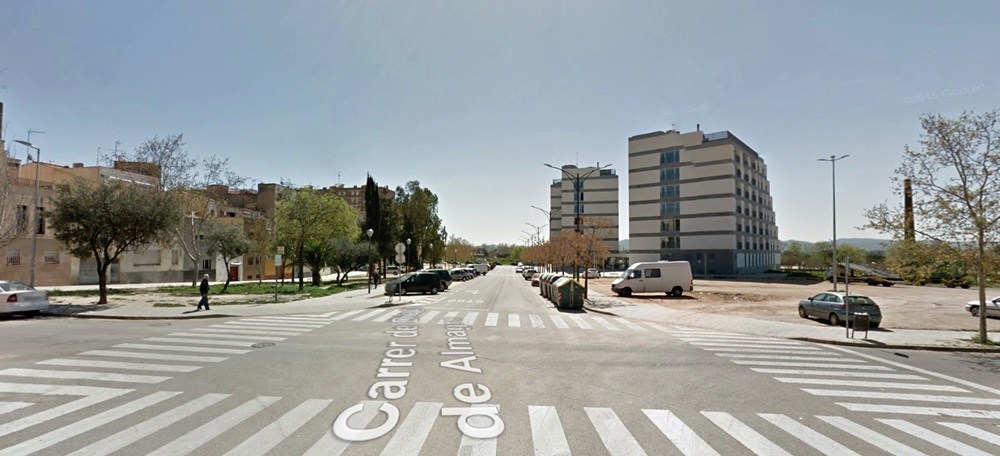 Foto portada: punt on es va produir l'accident. Foto via Google Street View.