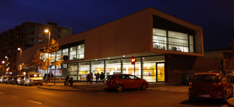 La biblioteca del sud de Sabadell. Autora: Dihör.