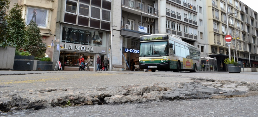 Foto portada: extrem nord del Passeig, al costat del carrer de la Palanca. Autor: J.d.A.