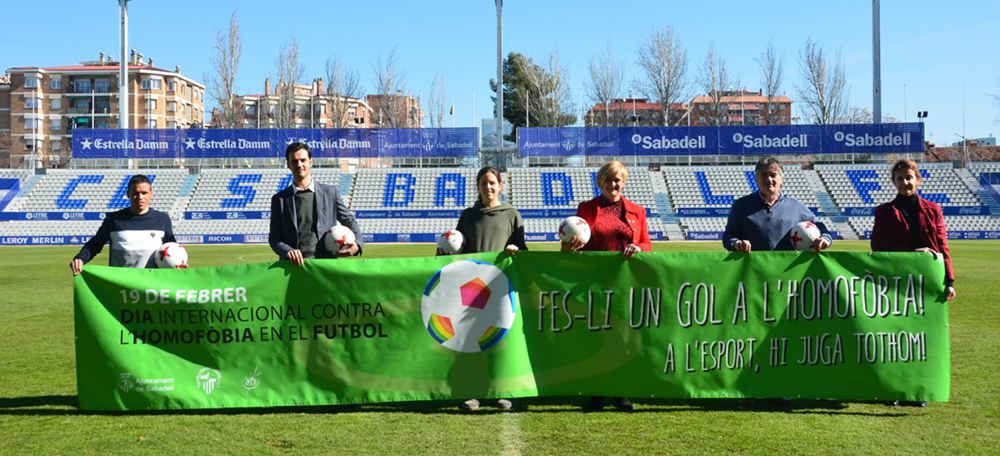 Homofobia futbol. Autor: David B.