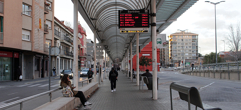 Estació Bus - Sabadell Castellar. Autor: N. Bueno