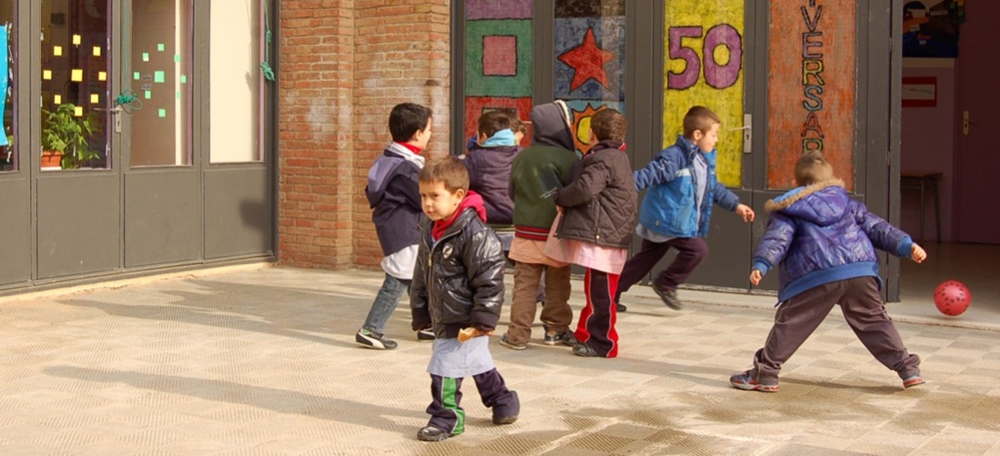 Foto portada: l'escola Joan Montllor, en una imatge d'arxiu. Autor: J.d.A.