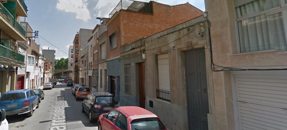 Foto portada: el carrer de Sallarés i Marra, en una imatge de Google Street View.