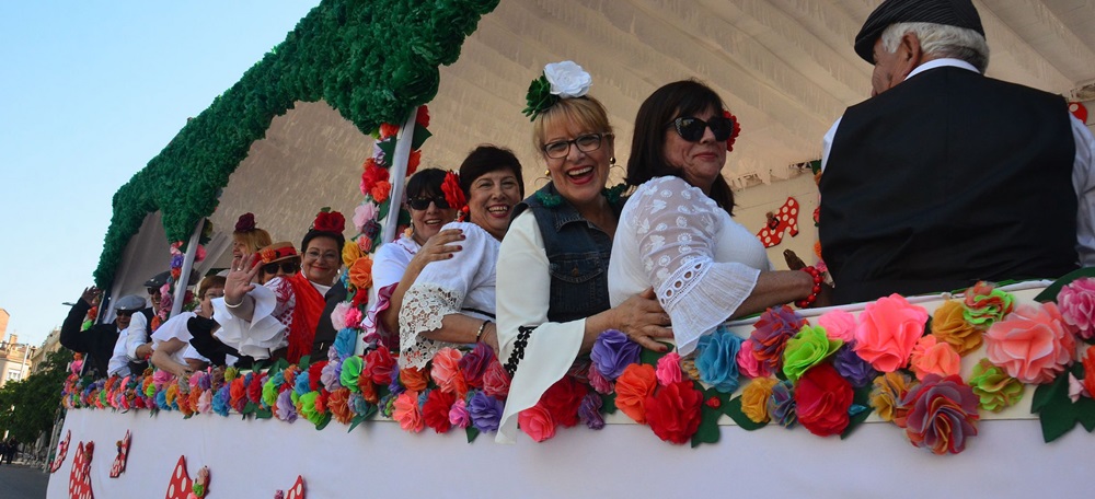 Foto portada: Inici de la Romeria, aquest diumenge. Autor: David B.