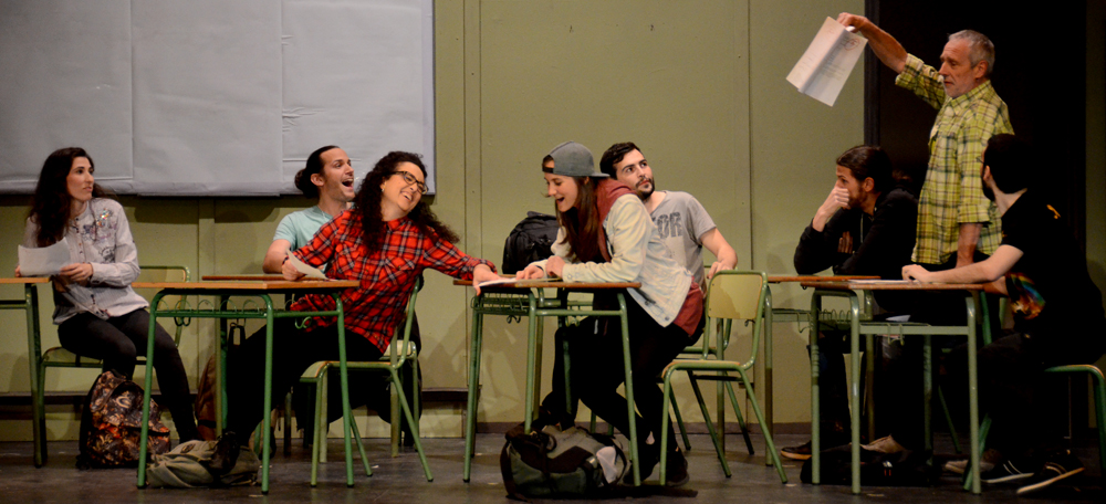 Foto portada: estrena del muntatge al Teatre Sant Vicenç. Autor: David B.