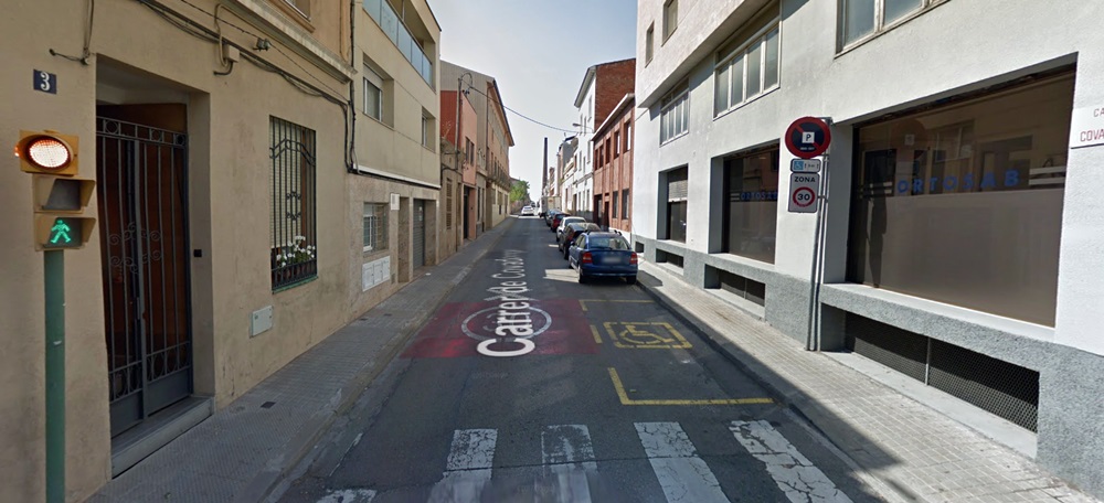 Foto portada: el carrer de Covadonga. Autor: Google Street View.