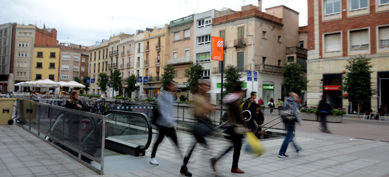 Estació Passeig Plaça Major FGC. Autor: David B.