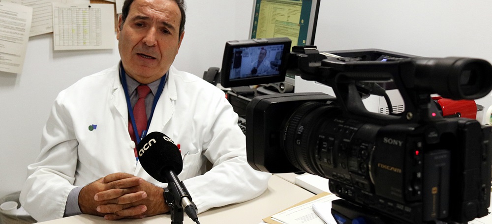Pla escorç del doctor Diego Palao, director executiu de Salut Mental del Parc Taulí. Imatge del 5 d'octubre de 2018. (Horitzontal)