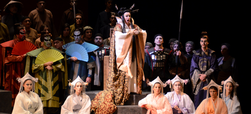 Representació de 'Turandot', fa uns anys, a Sabadell. Autor: David B.