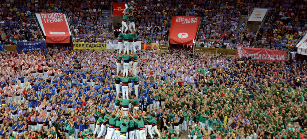 Concurs de castells Tarragona. 4d9f. Autor: David B.