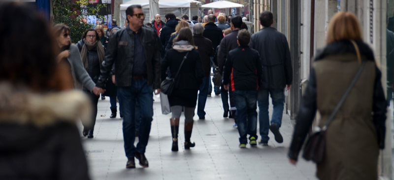 Gent a la Rambla. Foto: David B.