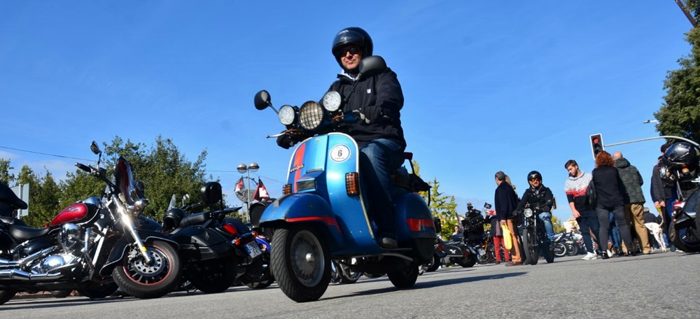 Trobada de motoristes en favor de Diabetes Cero. Autor: David B.