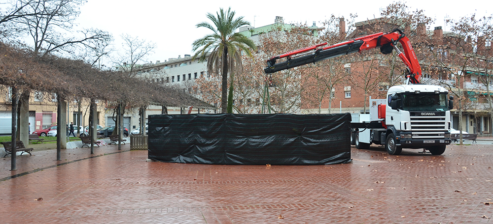 Plaça Montserrat Roig. Autor: David B.