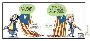 Imatge: Unitat independentista? Autor: R. Surroca