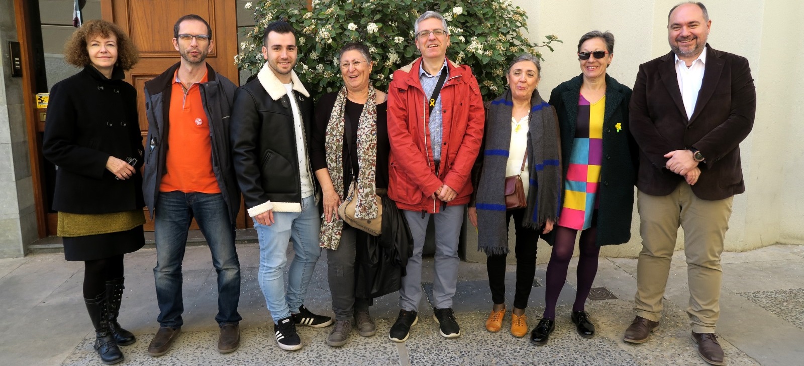 Anna Cabeza, Rafel Noè, Jesús Hilario, Montserrat Berbel, Jordi Miret, Àngels Folch, Ana Fernández i Josep Soler