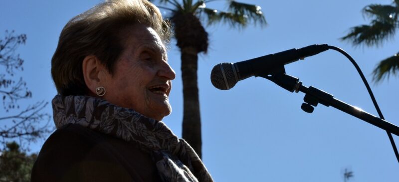 Acte d'homenatge a les dones del tèxtil. Autor: J.d.A.