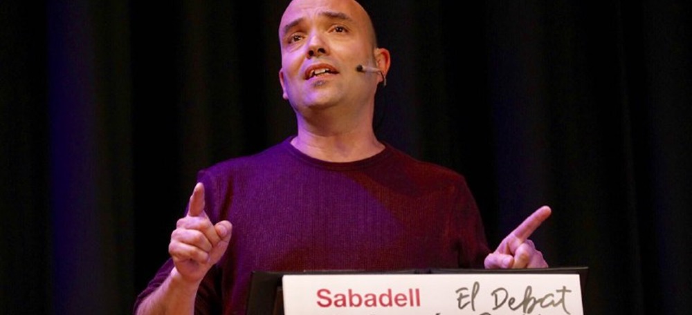 Berlanga, candidat de Sabadell en Comú. Autor: J.Peláez.