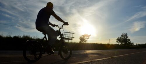 La carretera de Matadepera, o 'ruta del colesterol', un vespre de maig de 2020, en ple estat d'alarma pel coronavirus. Autor: David B.