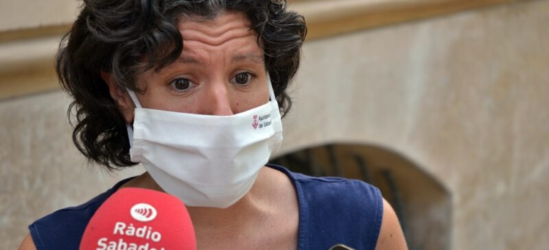 Foto portada: la portaveu municipal de Podem i segona tinenta d'alcaldessa. Autor: J.d.A