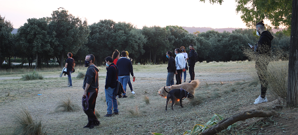 Àrea gossos Parc Catalunya