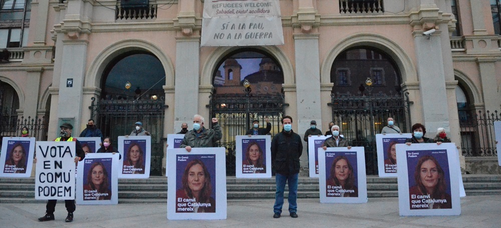 Foto portada: acte final de campanya d'En Comú Podem a Sabadell. Autor: J.d.A .