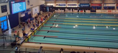 Foto portada: la piscina del CN Sabadell on es disputa l'Open de Primavera. Autor: CNSabadell via Twitter.