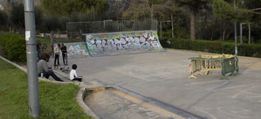 Foto portada: l'skate park del parc de Catalunya. Autor: M.Centella.
