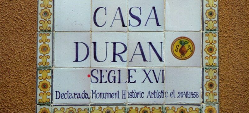 La Casa Duran, un dels espais emblemàtics del centre de Sabadell. 
