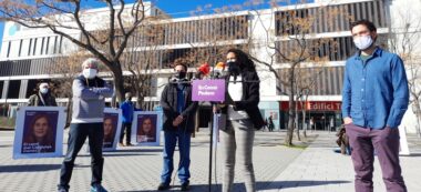 Foto portada: Jèssica González. Acte campanya En Comú podem al tTaulí. Autora: Clàudia Mas