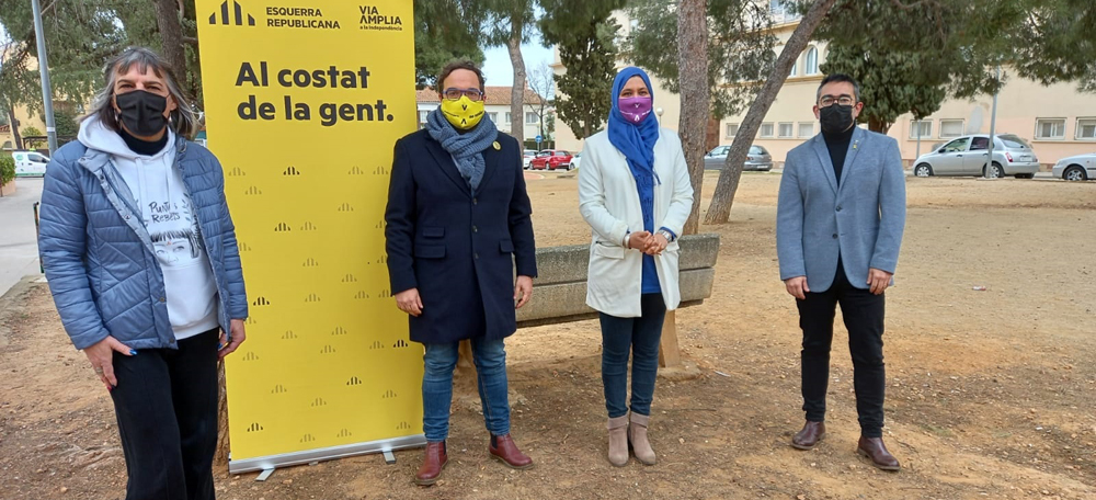 Clara, Juli Fernàndez, Najat Driouch i Gabriel Fernàndez