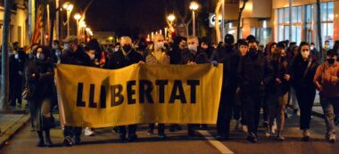 Foto portada: manifestació Pablo Hasél a Sabadell. Autor: J.d.A.