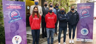Foto portada: presentació de la Len Trophy, aquest matí. Autor: @CN_Sabadell via Twitter.