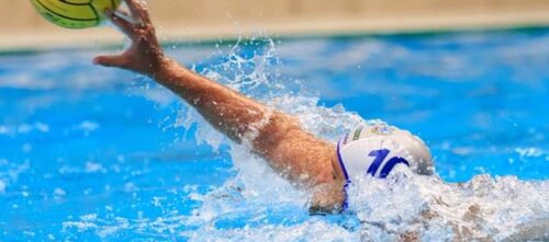 Foto portada: Ubovic, en un partit de waterpolo.