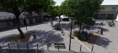 Simulació de la nova plaça de la Fuensanta. Autor: Ajuntament.