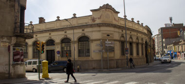 Foto portada: la fàbrica Germans Camps, a la carretera de Terrassa amb la carretera de Molins de Rei. Autor: M.Centella