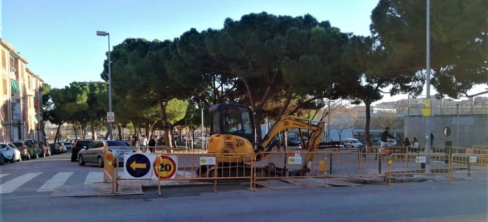 Foto portada: obres a la xarxa, al carrer Sant Isidor amb Juvenal. Autor: Endesa.