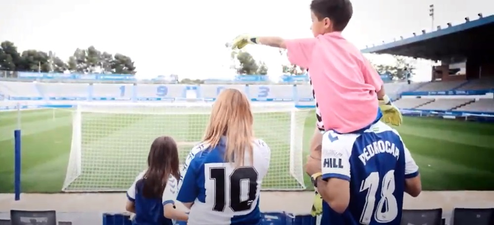 Foto portada: captura de pantalla de la campanya de captació de socis del CE Sabadell.