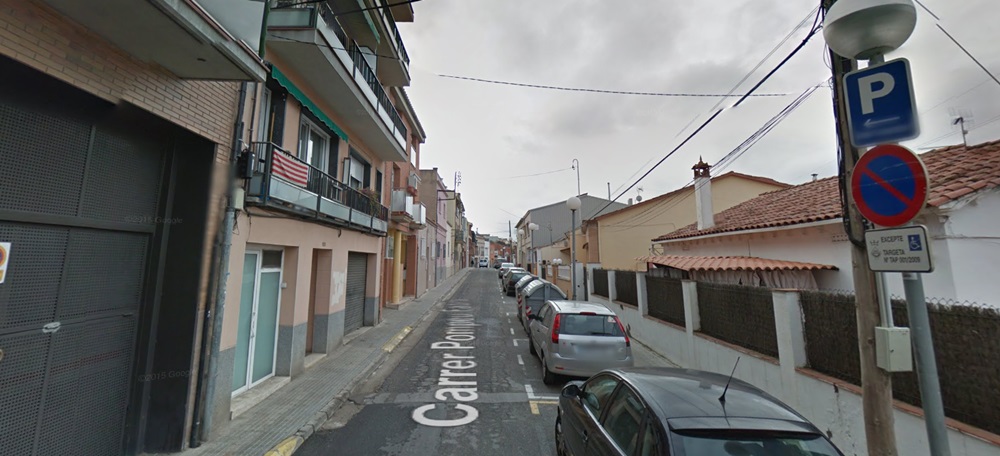 Foto portada: el carrer de Pompeu Fabra. Font: Google Street View.