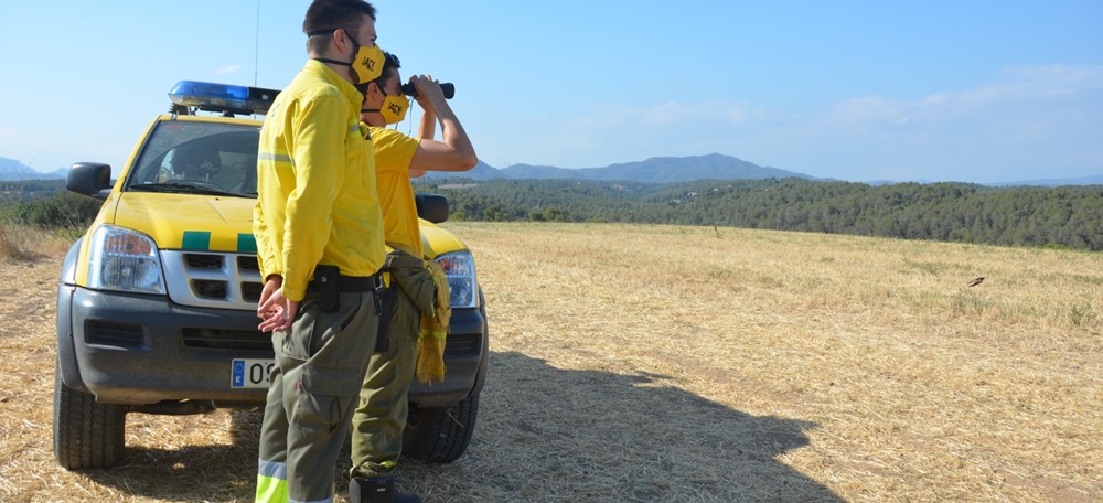 Voluntaris de l'ADF Sabadell, el passat divendres. Autor: David B.