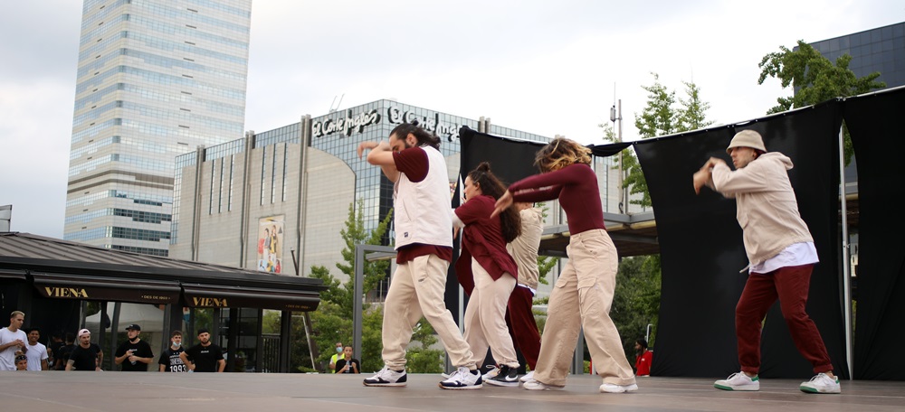 Foto portada: semifinal del concurs de música urbana Be Soul Battle per grups. Autora: A. Garcia