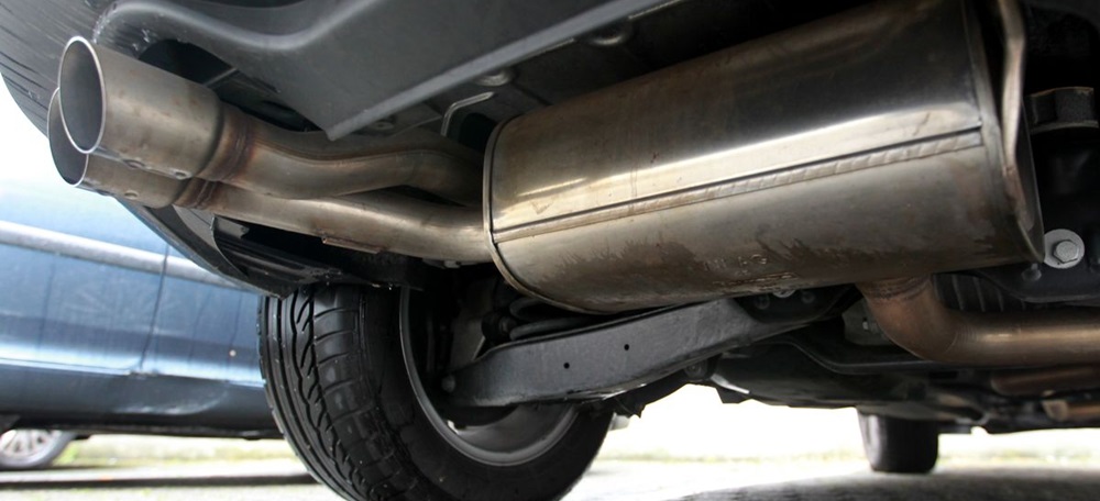 Foto portada: el catalitzador d'un vehicle. Autor: Mossos.