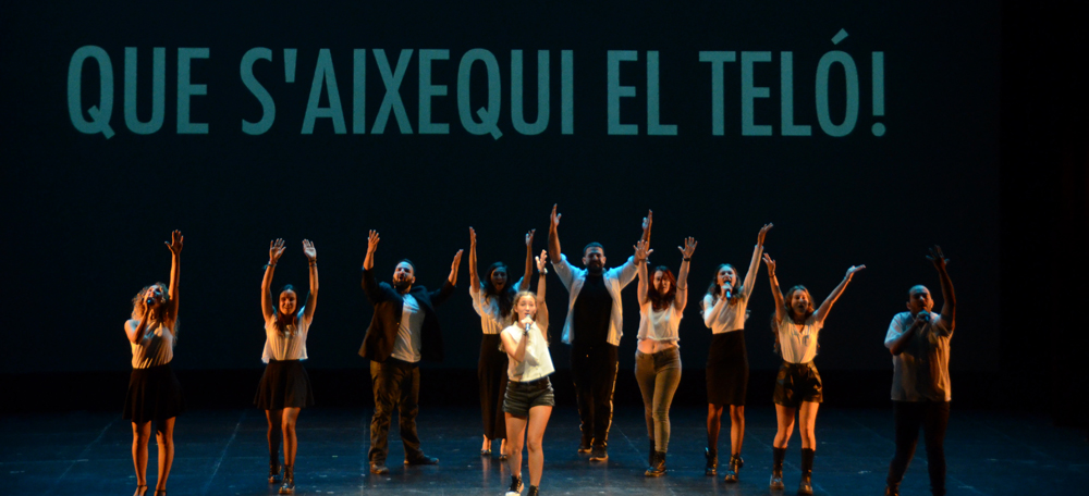 Foto portada: un moment de la gala Sabadell Aixecá el Teló d'aquest dimecres. Autor: David B.