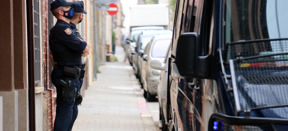 Foto portada: operatiu policia. Autor: ACN.